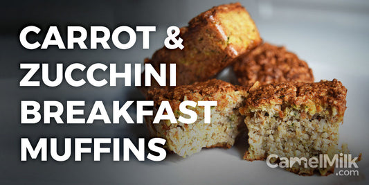 Camel Milk Recipes: Paleo Zucchini Carrot Muffins