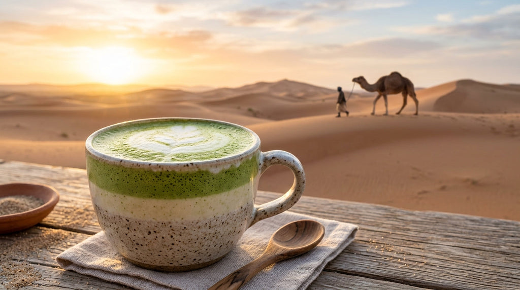 Camel Milk Recipes: Antioxidant-Rich Matcha Latte