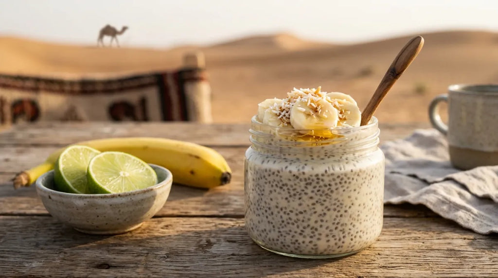 Camel Milk Recipes: Key Lime Pie Chia Pudding