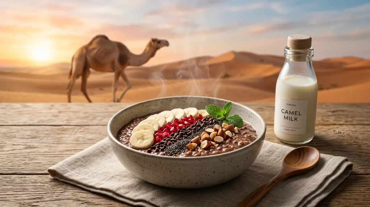 Camel Milk Recipes: How to Make Cocoa Camel Milk Porridge?