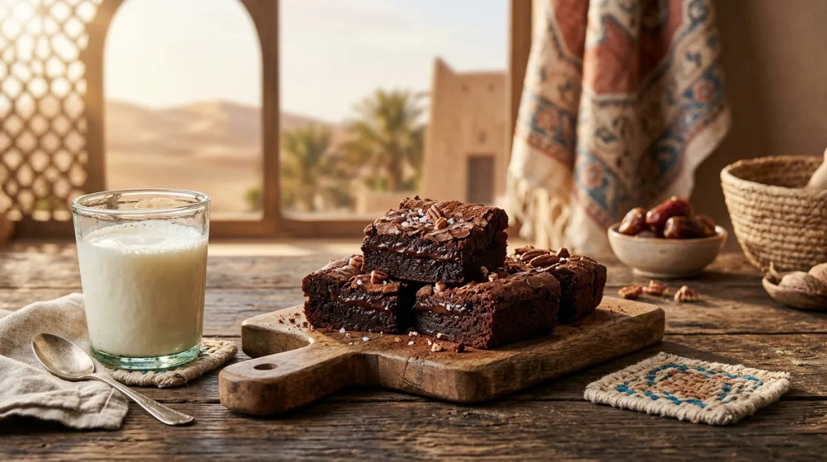 Camel Milk Recipes: Paleo Brownies