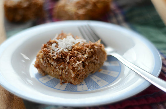 Camel Milk Recipes: Cinnamon Coconut Coffee Cake