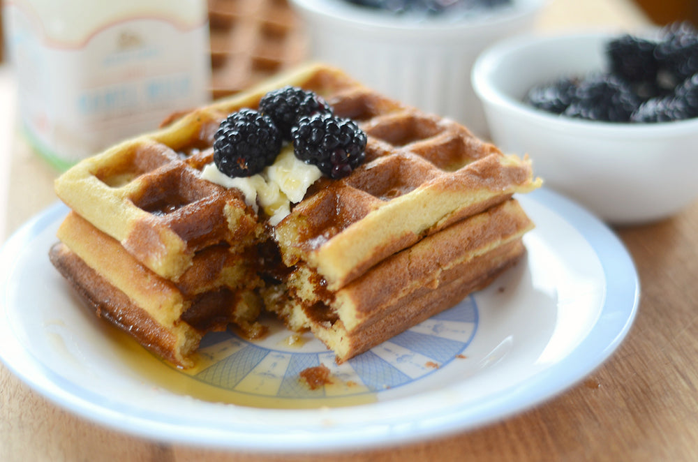 Camel Milk Recipes: Coconut Flour Waffles