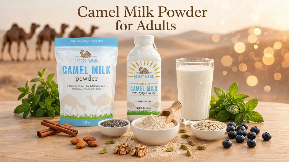 Camel Milk Powder for Adults: Benefits, Nutrition & How to Use It