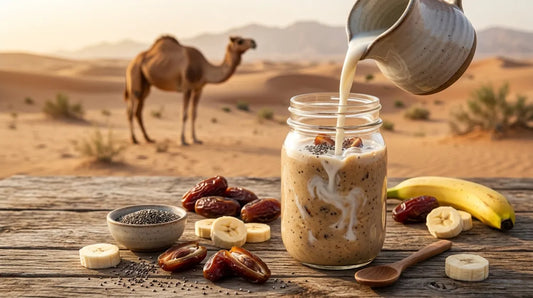 Camel Milk Recipes: Banana Date Smoothie