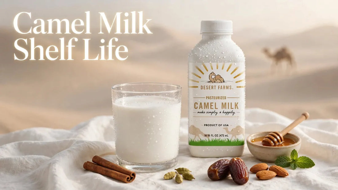 Camel Milk Shelf Life: How to Store It and Keep It Fresh