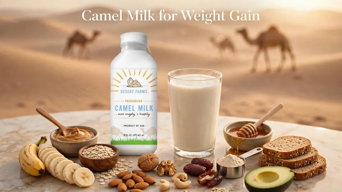 Camel Milk for Weight Gain: Best Types and How to Use Them