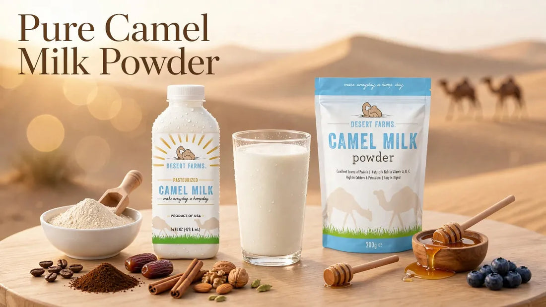 Pure Camel Milk Powder: What It Is, How to Use It, and What to Know