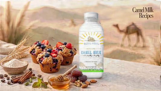 Camel Milk Recipes: Mixed Berry Muffins